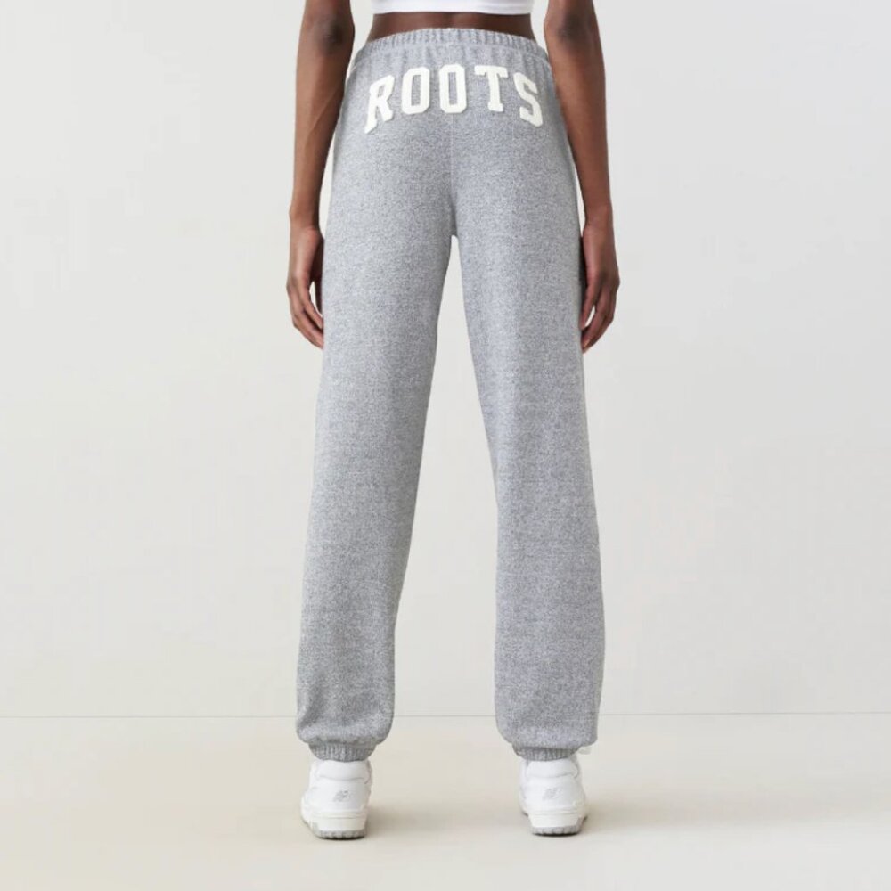 Roots Grey Logo Sweatpants